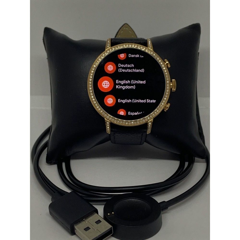 Fossil Gen 4 Authentic Digital Dial Smart Watch Custom Band FTW6011 QT504